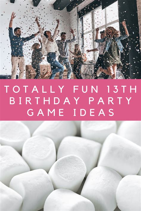 13 yr old birthday party games